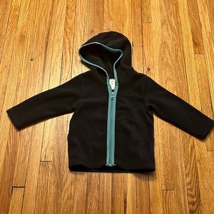 18M zip up fleece jacket
